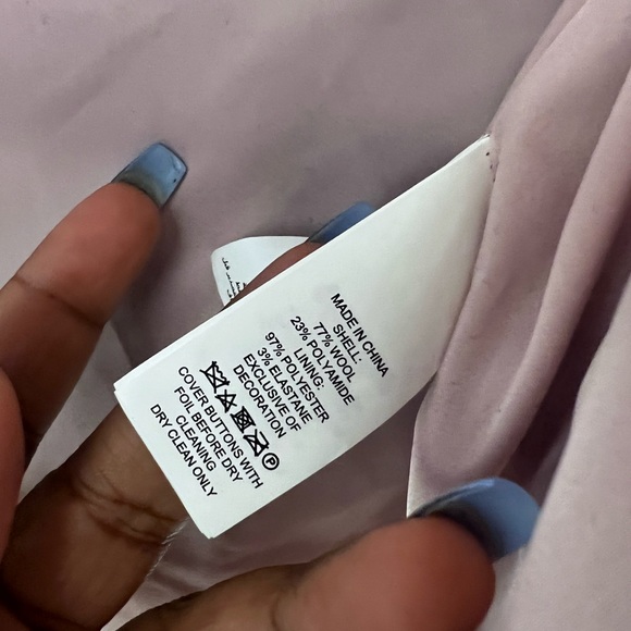 Kate Spade Out West Scallop Wool Peacoat Small - Picture 11 of 11